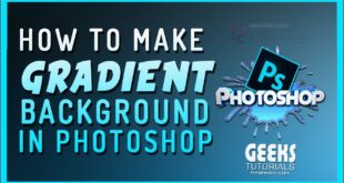 Featured image for Creating A Simple Gradient Background In Photoshop For Beginners